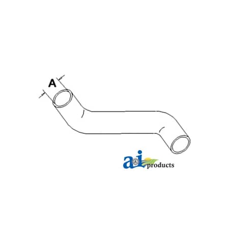 A & I Products Hose, Top 12" x2" x2" A-ATJ3177